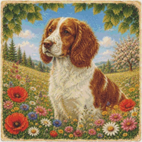 Welsh springer spaniel puppy - spaniel,
