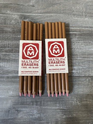 Vintage multilith eraser stick - vintage,