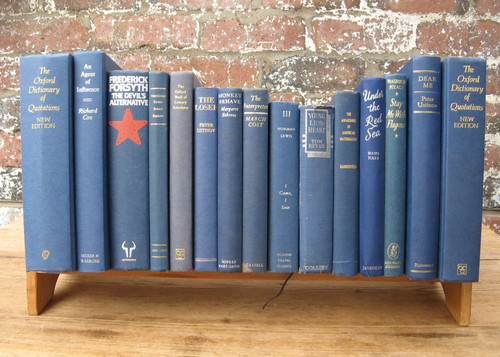 Vintage blue decorative - 15,
