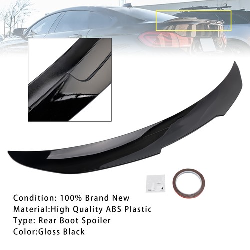 Gloss black rear boot - gloss,