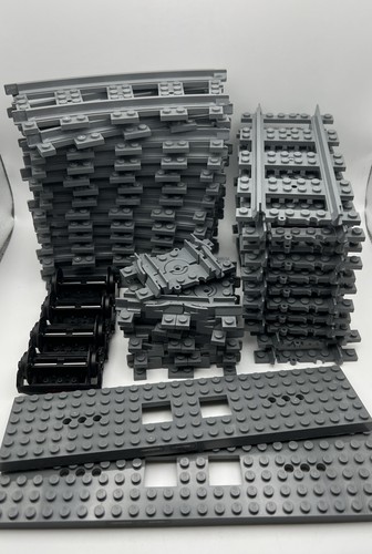 Lego train track - lego, bundle
