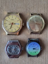 Vintage Soviet Watch Lot 4pcs