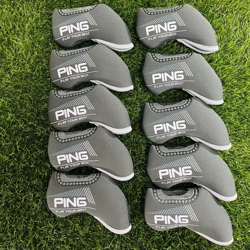 10pcs ping golf iron - golf, headcover