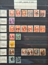 USA Stamps, Revenue Department, 19th Century, Used & MM, Generally Good.
