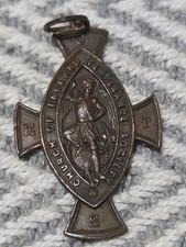 Church of England Temperance Society St. George & the Dragon Small Medal