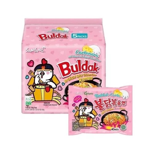 Samyang buldak carbonara hot - samyang,