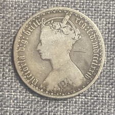 1874 Queen Victoric silver