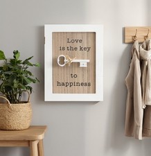 Wall Mounted Two Tone Wooden 6