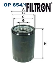 OIL FILTER OP 654/1 FILTRON I