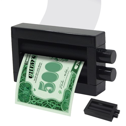 Magic money printer print - money,