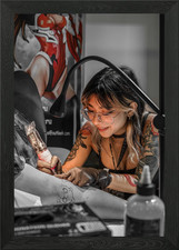 Tattoo artist Framed Wall Art
