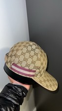 Gucci Peach Stripe Cap Rare