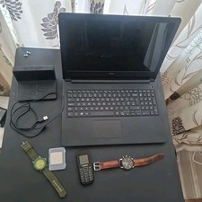 Untested Tech Joblot Laptop Phone Watch Clock - Wireless Charger Dell Samsung