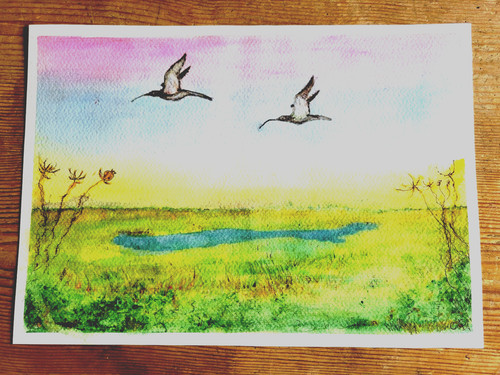 Original watercolour painting - original,
