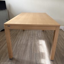 Hulsta Xelo ET 100 Table Natural Maple 160cm X 190cm