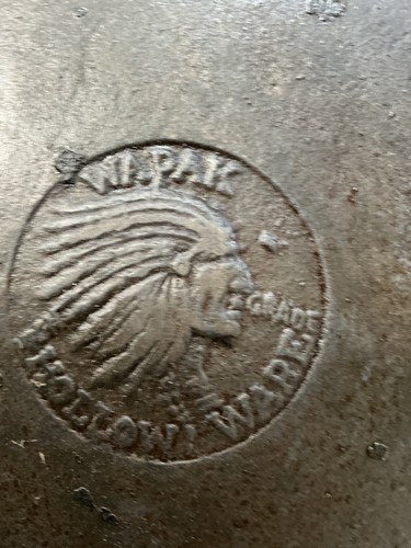 Wapak indian head chief - head, cast