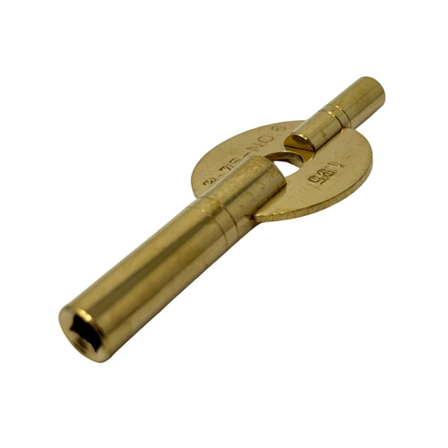 Double ended clock travel key - double,