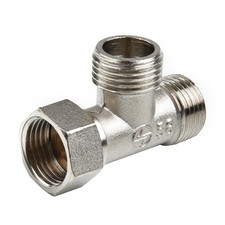 Three Way T Adapter 1/2 Inch