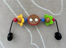 Baby bjorn / Babybjorn bouncer Googly Eyes wooden toy bar. Great Condition.