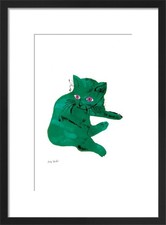 Green Cat, c. 1954 Andy Warhol