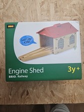 Brio Engine Shed 33374 2006 Wooden Trains New Boxed