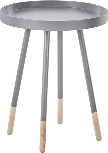 Round tray top coffee table - round,