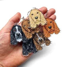 Cocker Spaniel Keyring