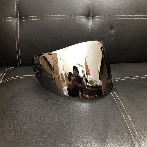 Silver shield visor - visor, shoei