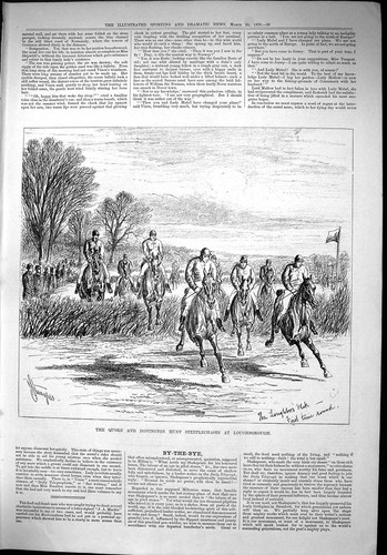 Old 1879 quorn - quorn, hunt
