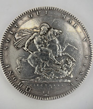 1818 George III Crown LVIII