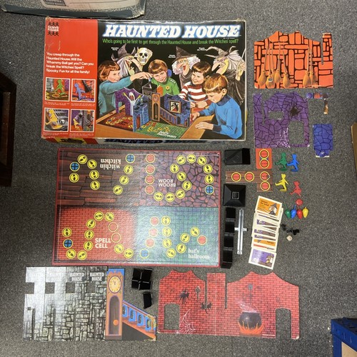 Haunted house board game - house, denys