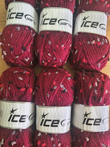 Wool yarn ice - &,