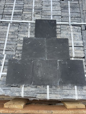 6x6 black Quarry Tiles Reclaimed £2.40
