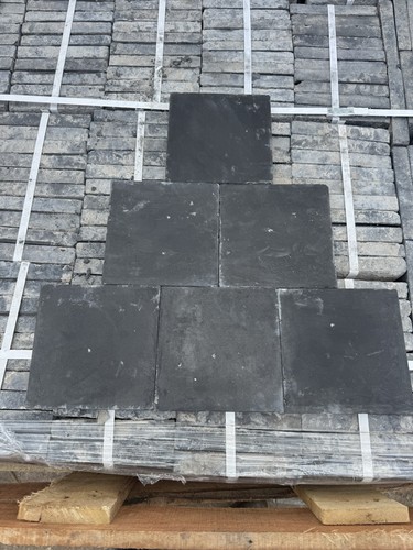6x6 black quarry - black,