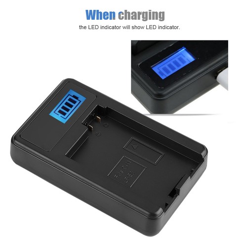 Lcd charger for - charger, battery