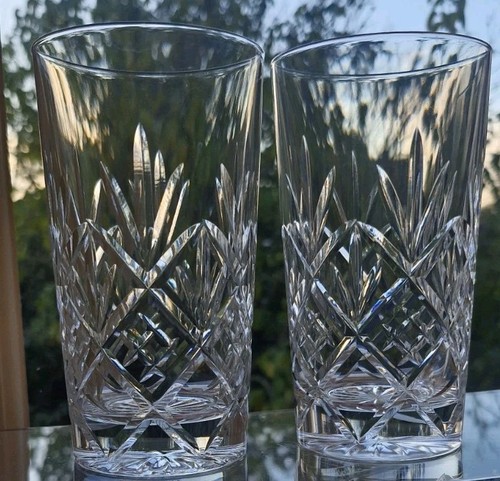 Pair royal doulton - pair, crystal