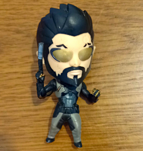 Action figure with sunglasses - action,