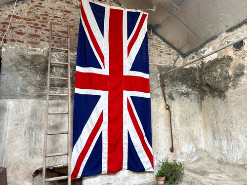 Vintage union jack 9ft panel - union,