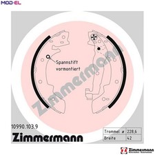 BRAKE SHOE SET 10990.103.9 FOR