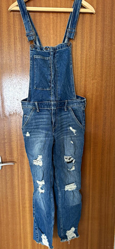 Hollister blue denim skinny - hollister,