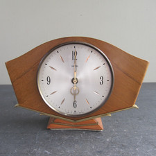 Vintage Smiths Of Enfield Sectronic Teal Mantle Clock - For Repair