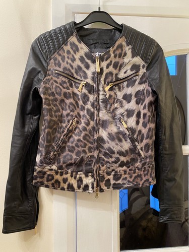 Just cavalli leather moto - just,