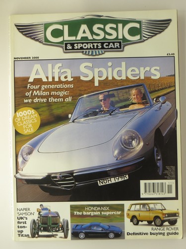 Classic sports car magazine - sports,