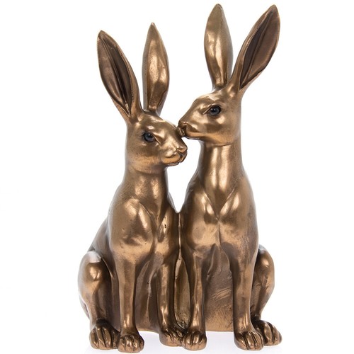 Hares ornament resin statue - ornament,