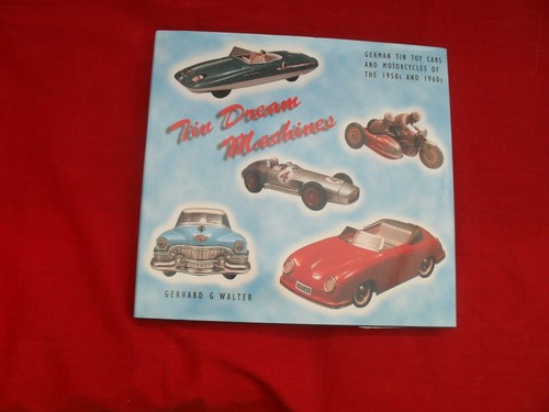 Tinplate clockwork toy - tinplate, cars