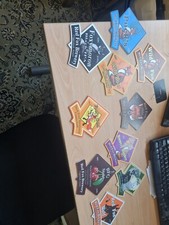 10 assorted Red Fox Brewery Pump clips