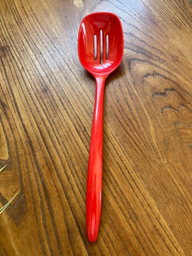 Vintage melamine red - melamine, 12”
