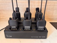 6 x ICom IC-F61 UHF Radios