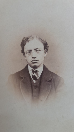 Studious young man victorian - man,