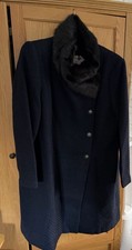 JOE BROWNS NAVY COAT WITH